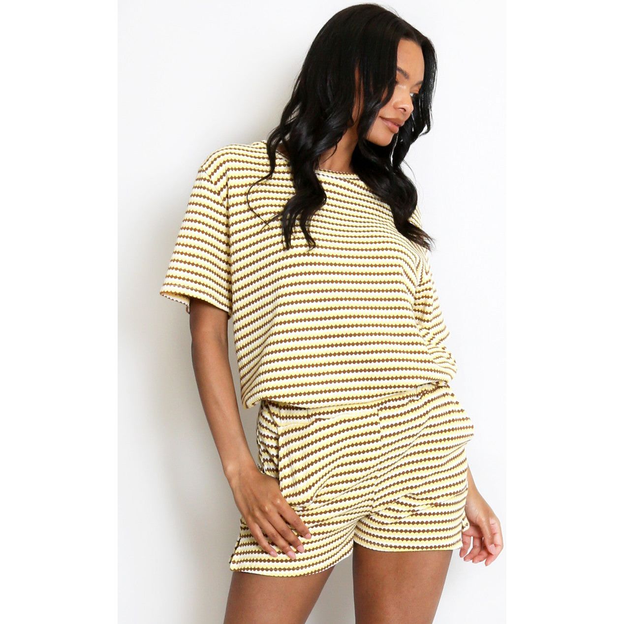 EIRA Tee and Shorts Set Duchess Boutique