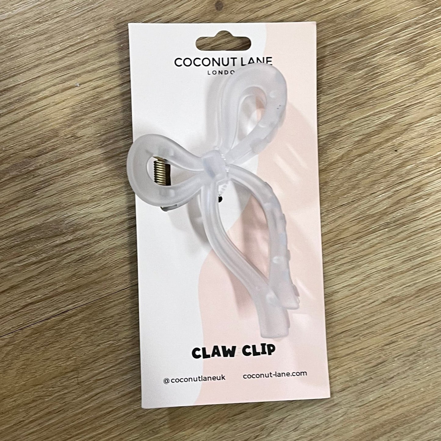 Bow Hair Clip Coconut Lane