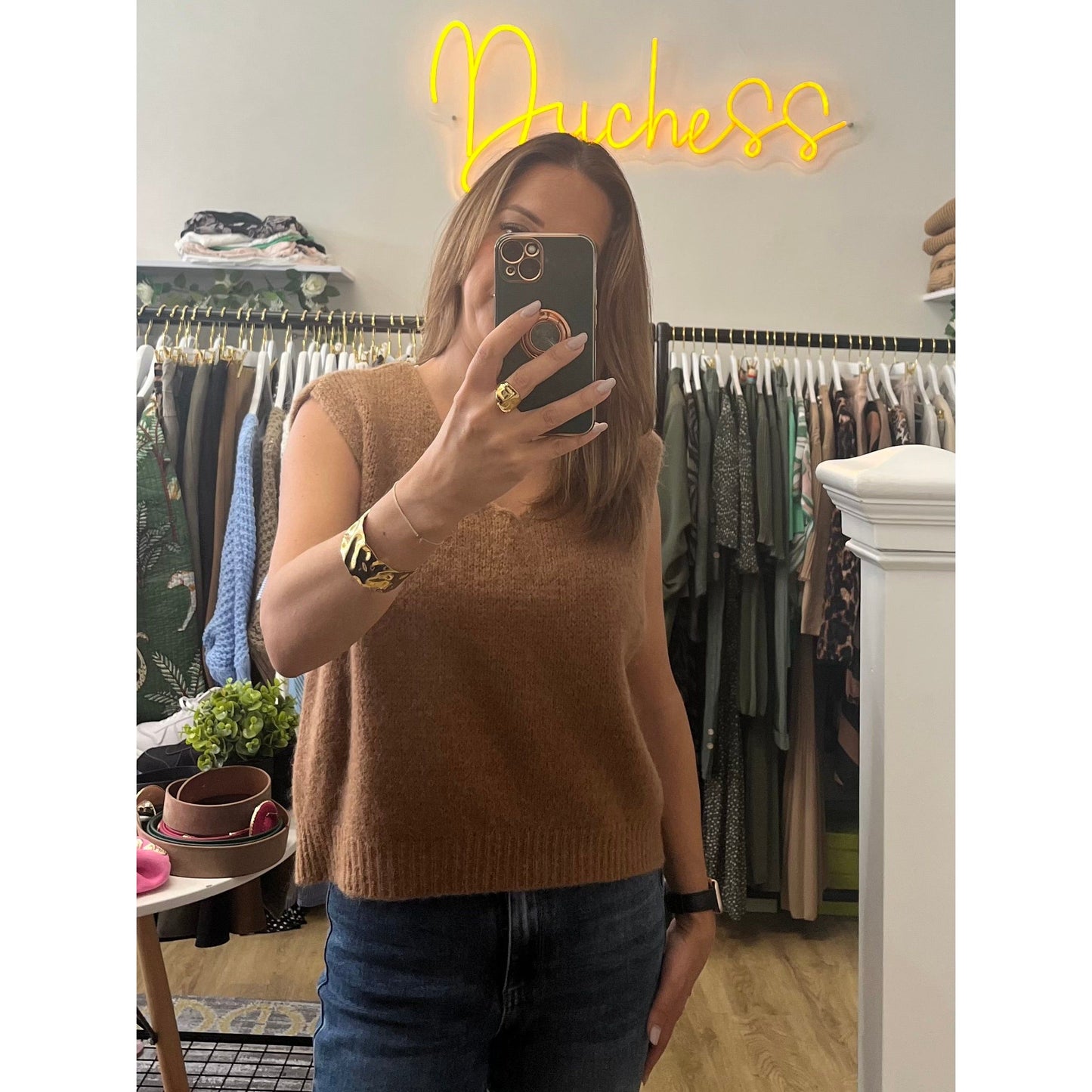 Marlene Sleeveless Knit Duchess Boutique