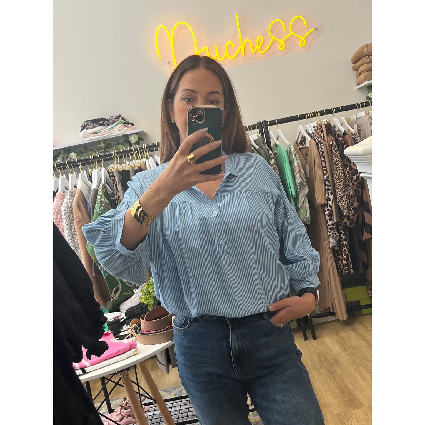 Avio Stripe Shirt Marta du Chateau