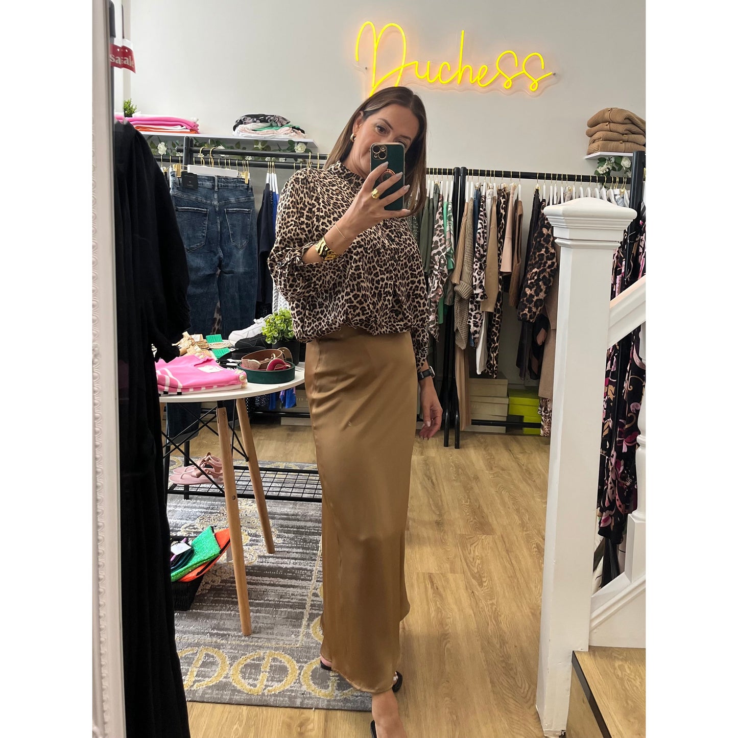 Nin Satin Skirt AliExpress