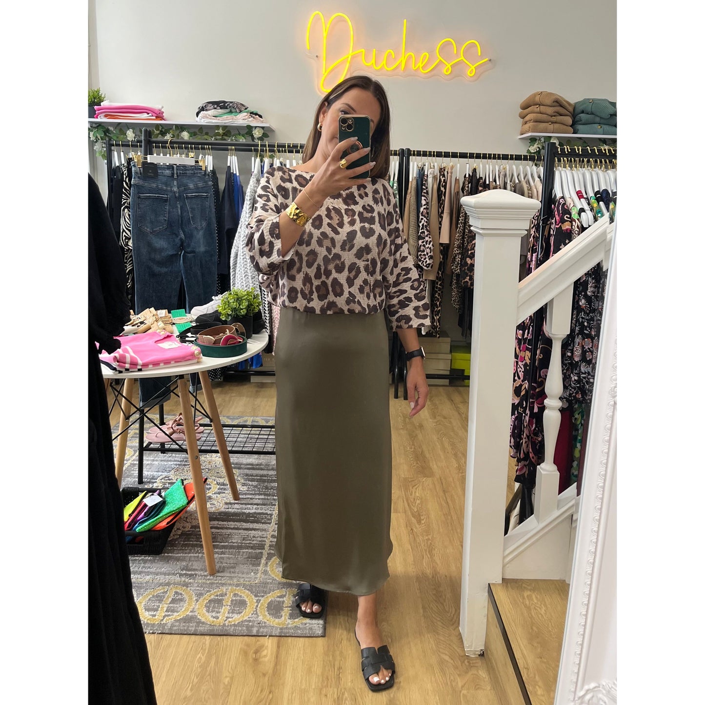 Nin Satin Skirt AliExpress