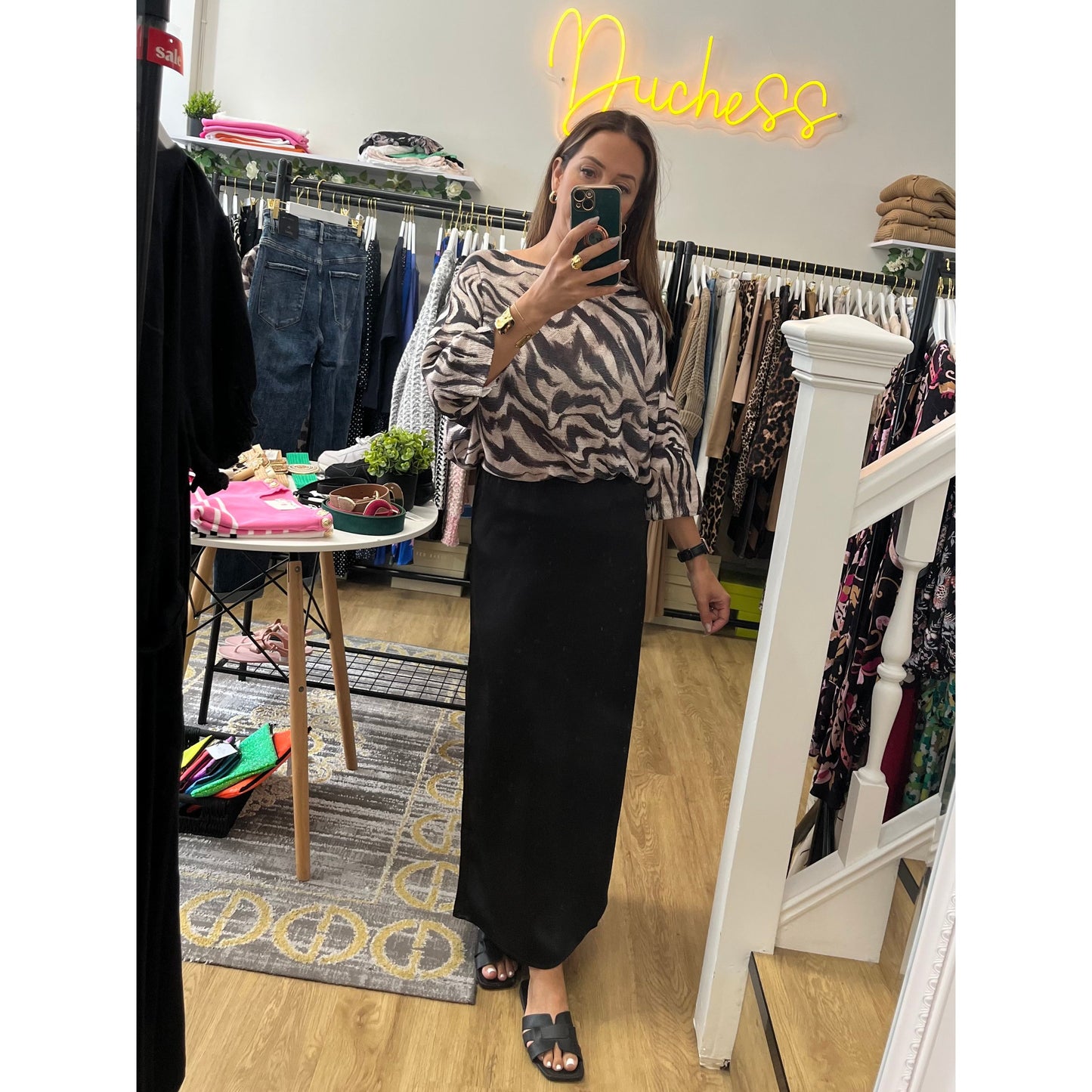 Nin Satin Skirt AliExpress
