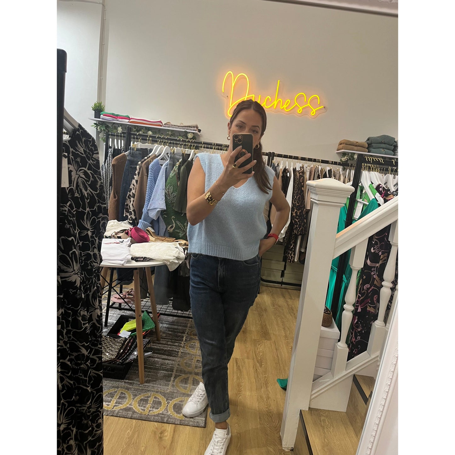 Marlene Sleeveless Knit Duchess Boutique