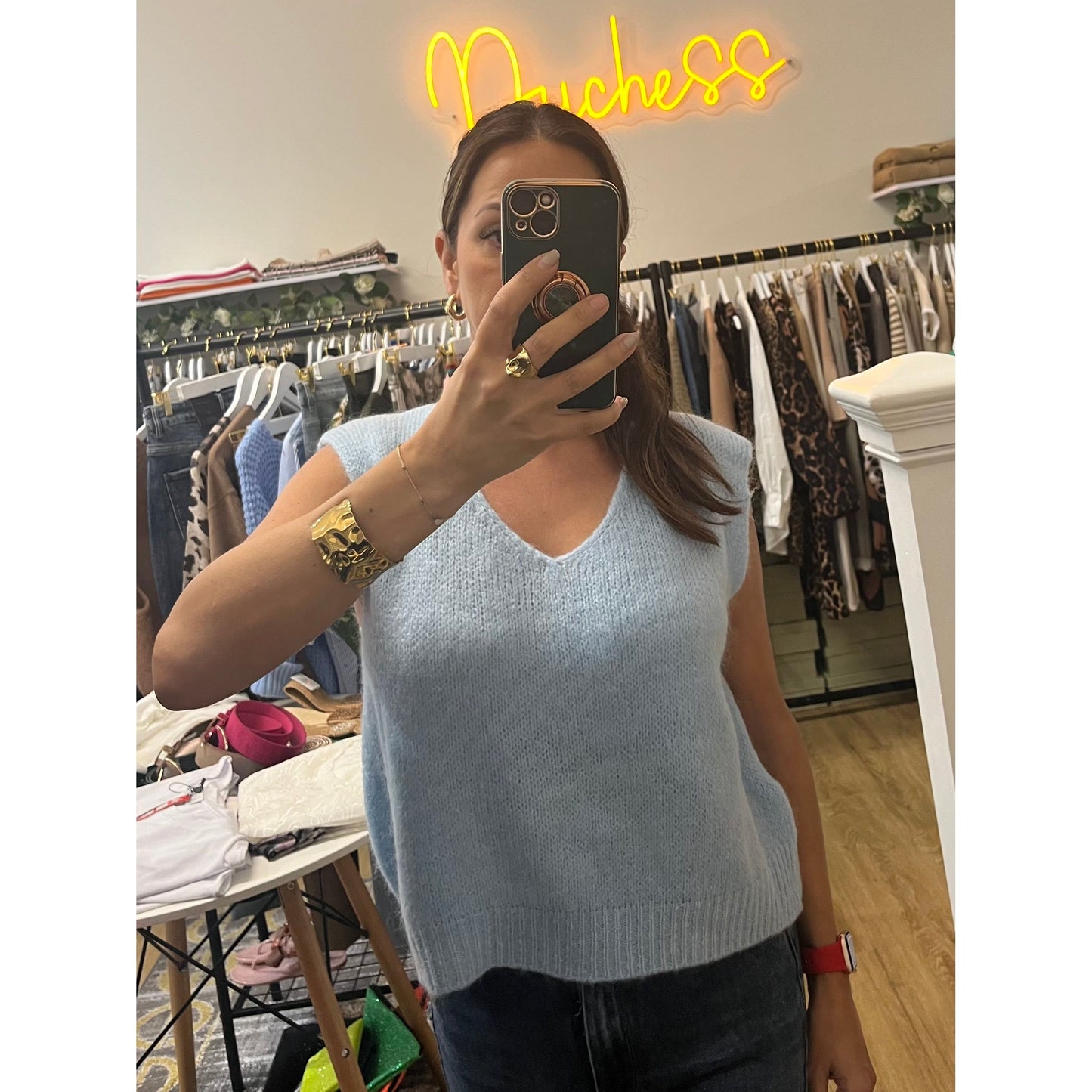 Marlene Sleeveless Knit Duchess Boutique