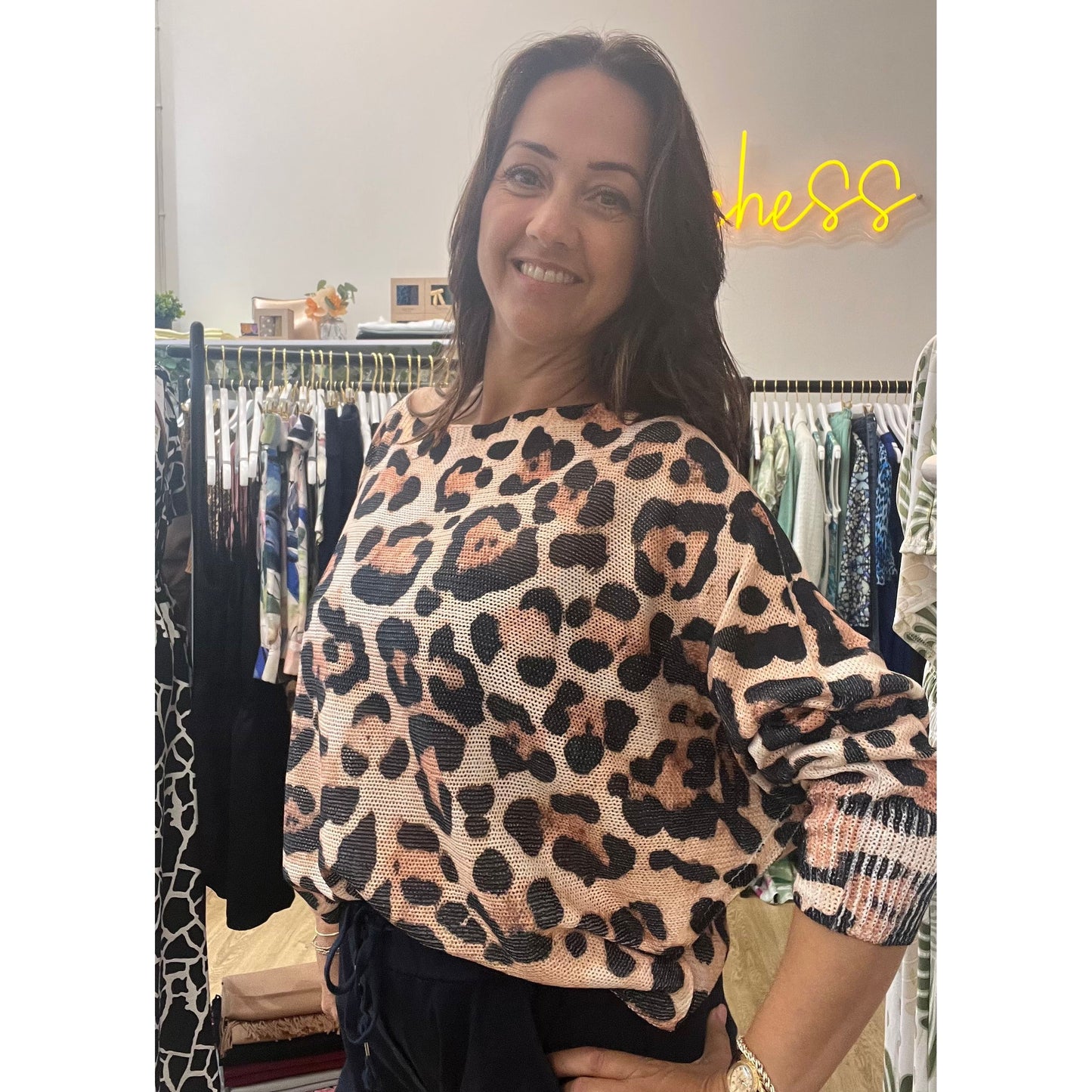 LOIS Fine Knit Top Duchess Boutique
