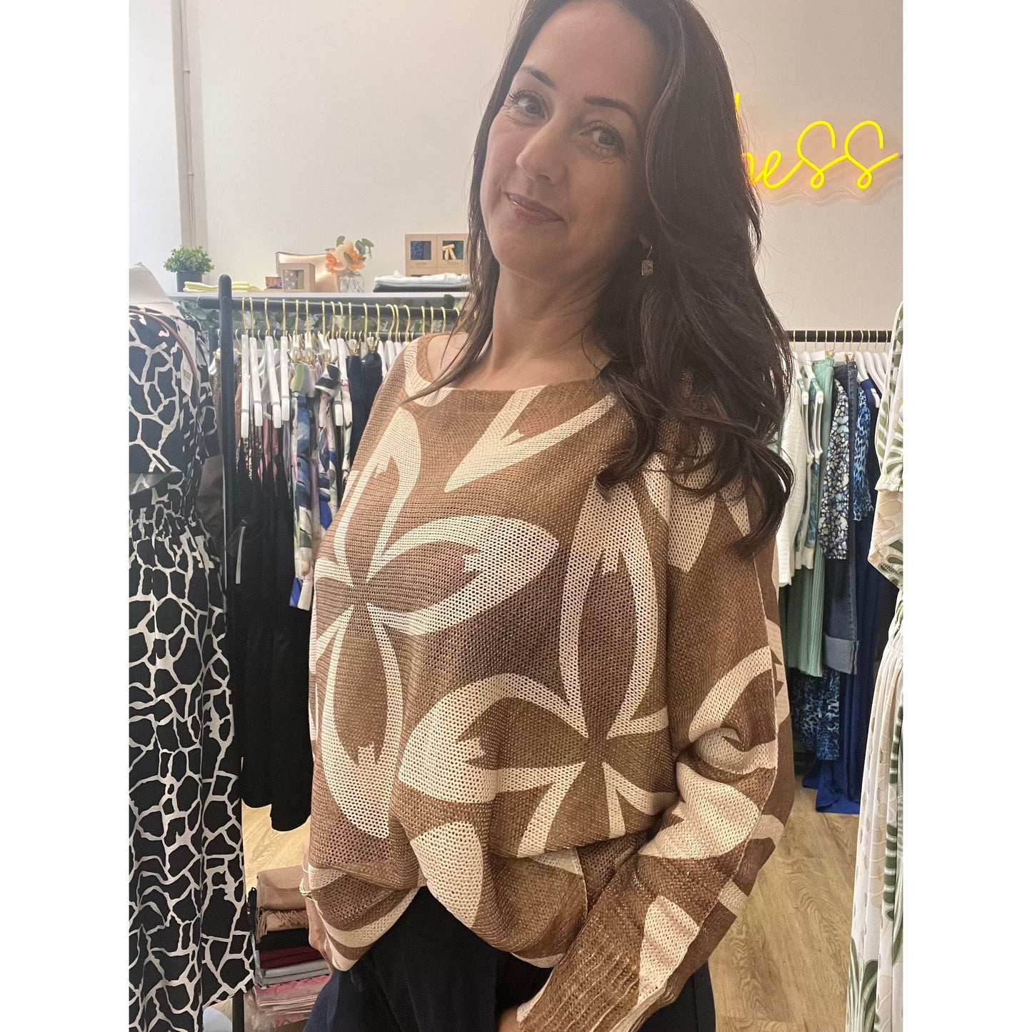 LOIS Fine Knit Top Duchess Boutique