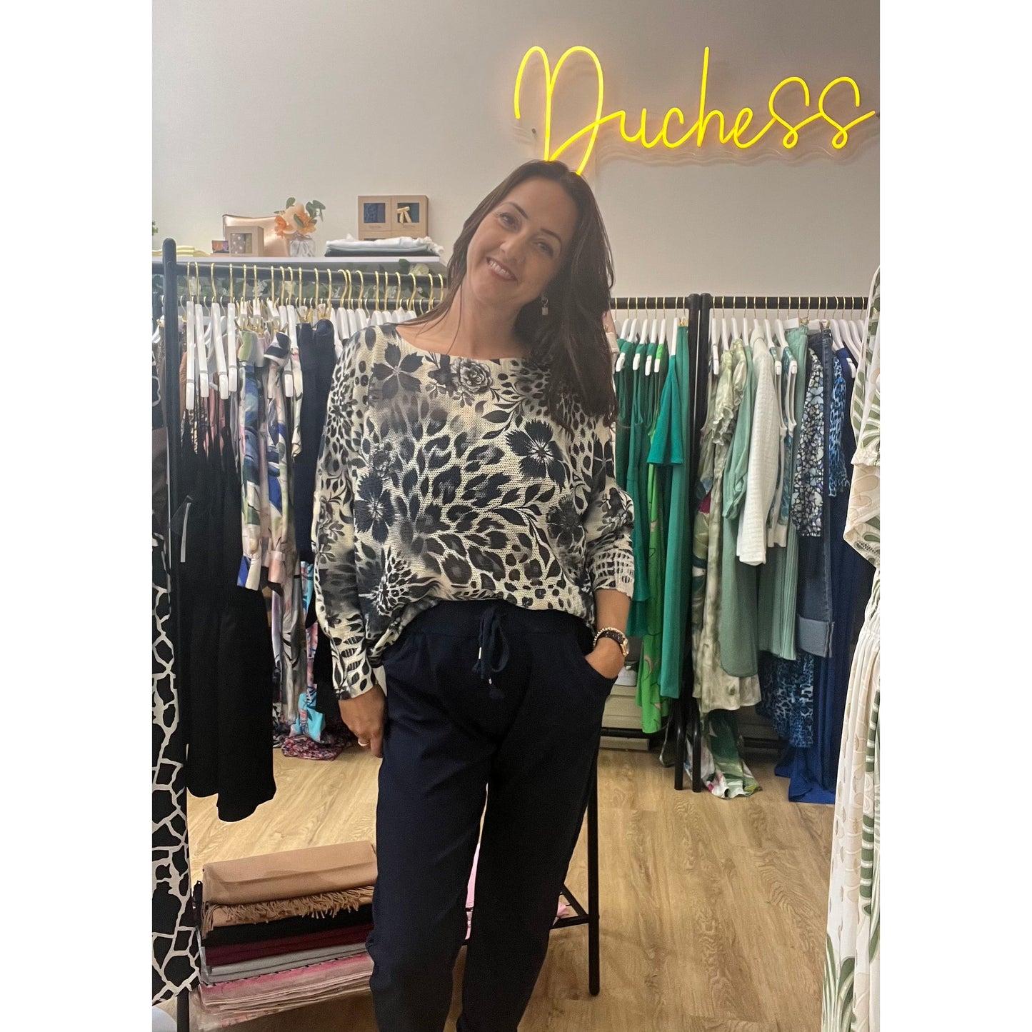 LOIS Fine Knit Top Duchess Boutique