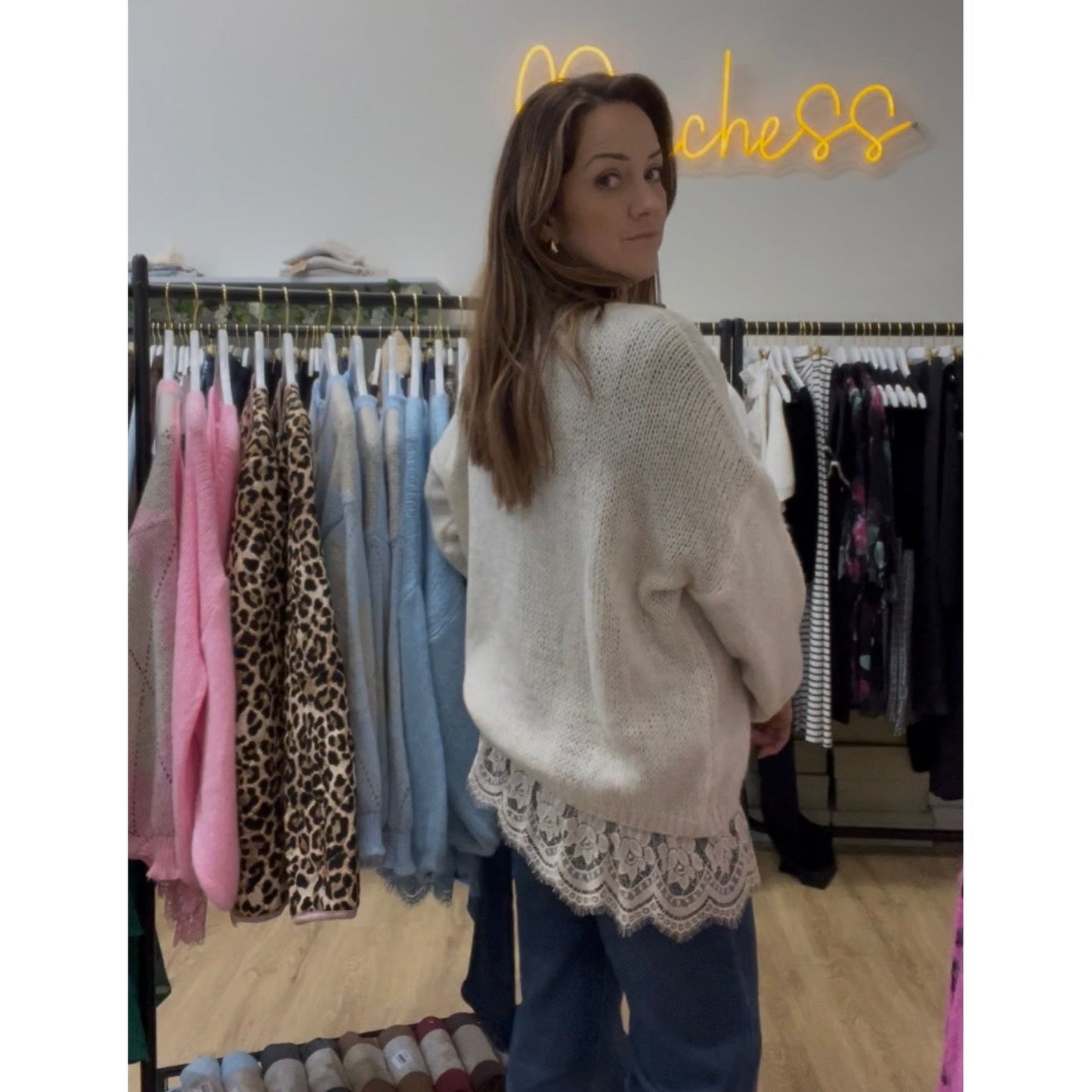 SKYE Lace Knit Duchess Boutique