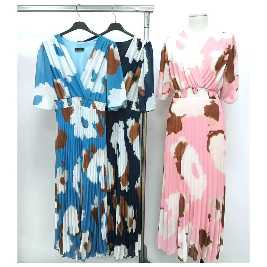 Kaia Plisse Dress Kurt Muller