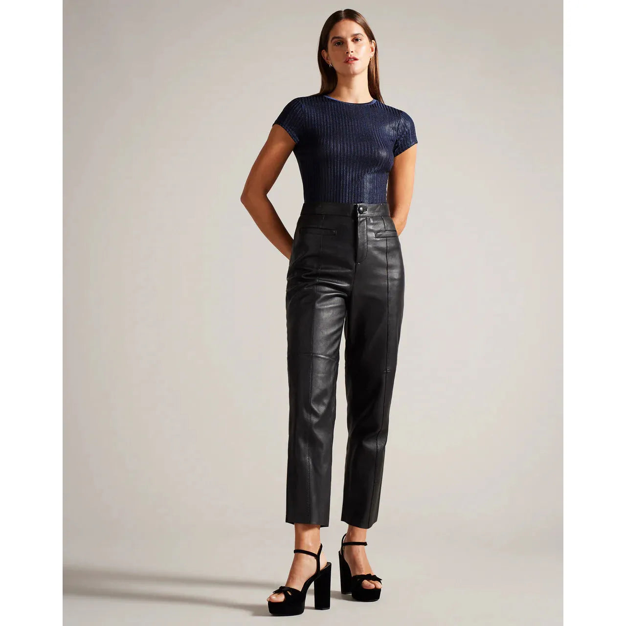 Katrino Metallic Tee Ted Baker