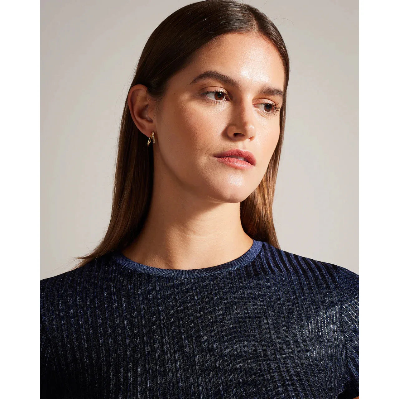 Katrino Metallic Tee Ted Baker