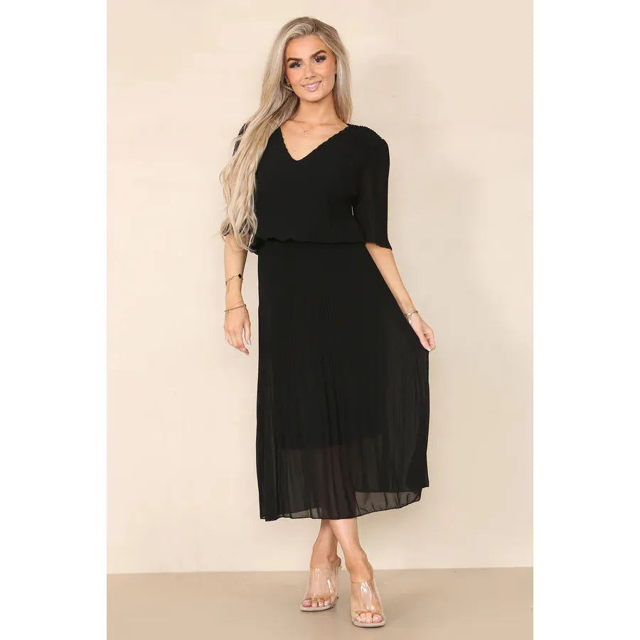 ONA Plisse Dress Kurt Muller