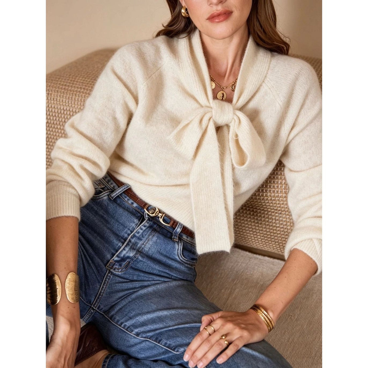 OCTAN Bow Knit In April 1986