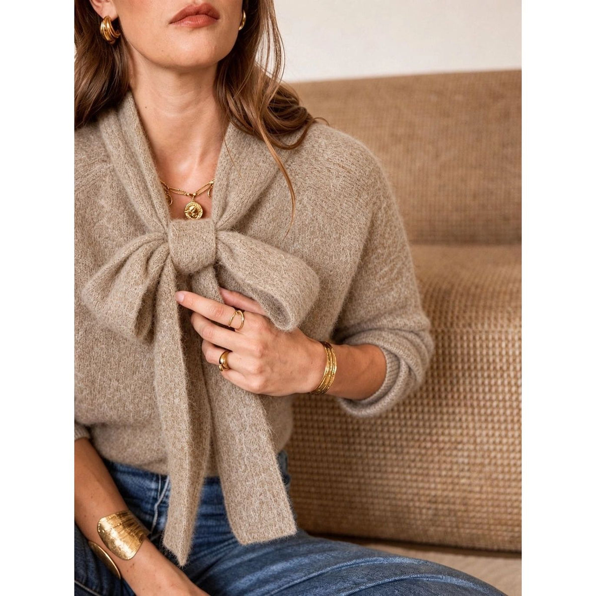 OCTAN Bow Knit In April 1986