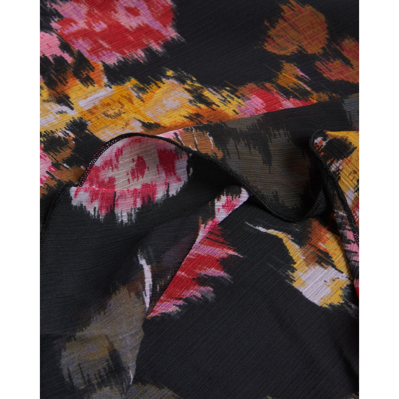 PATTSIE Ruffled Midi Skirt