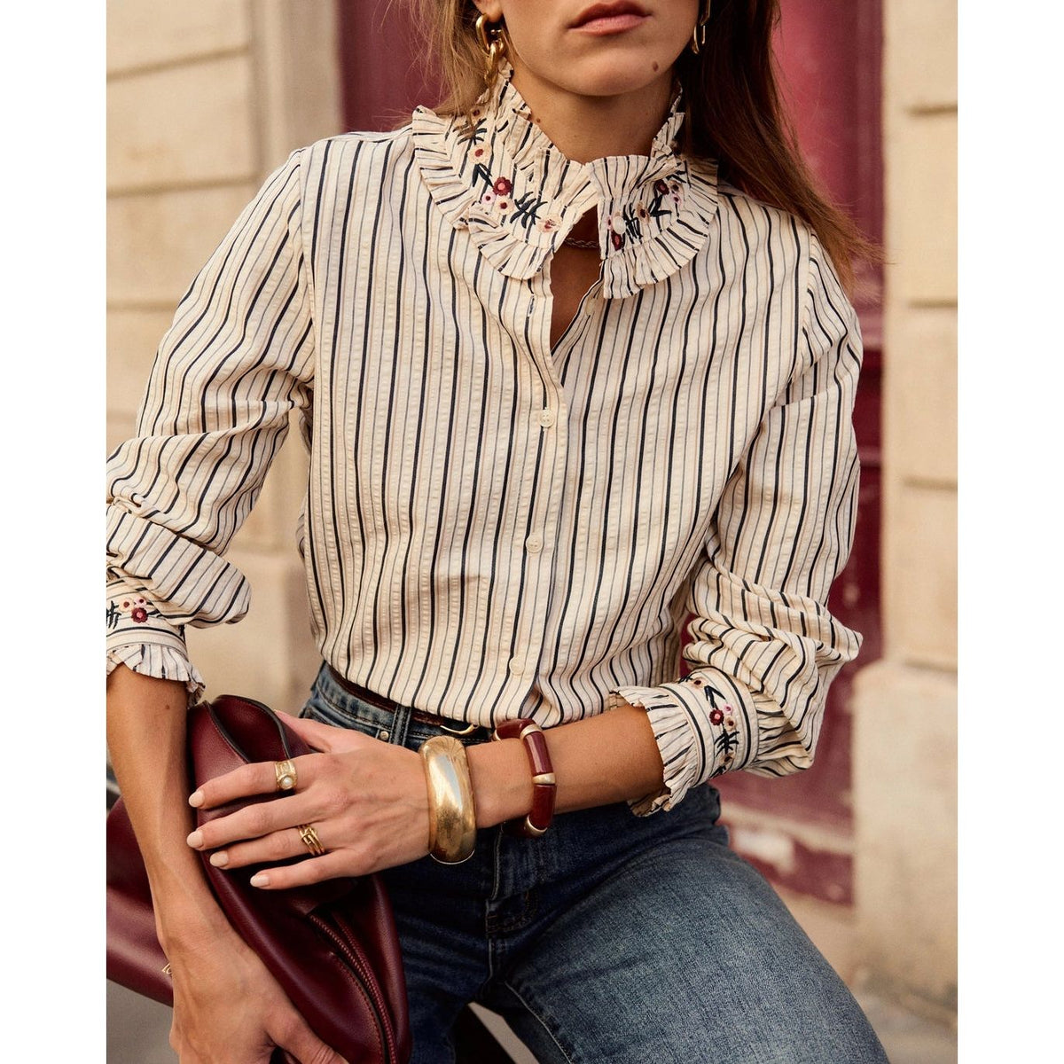 RUFUS Stripe Shirt In April 1986