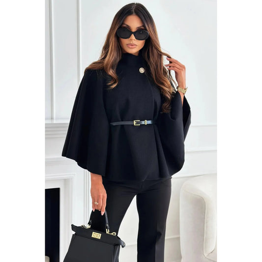 ASHA Belted Cape Duchess Boutique