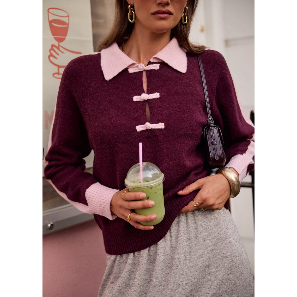 SEVRINE Sweater In April 1986