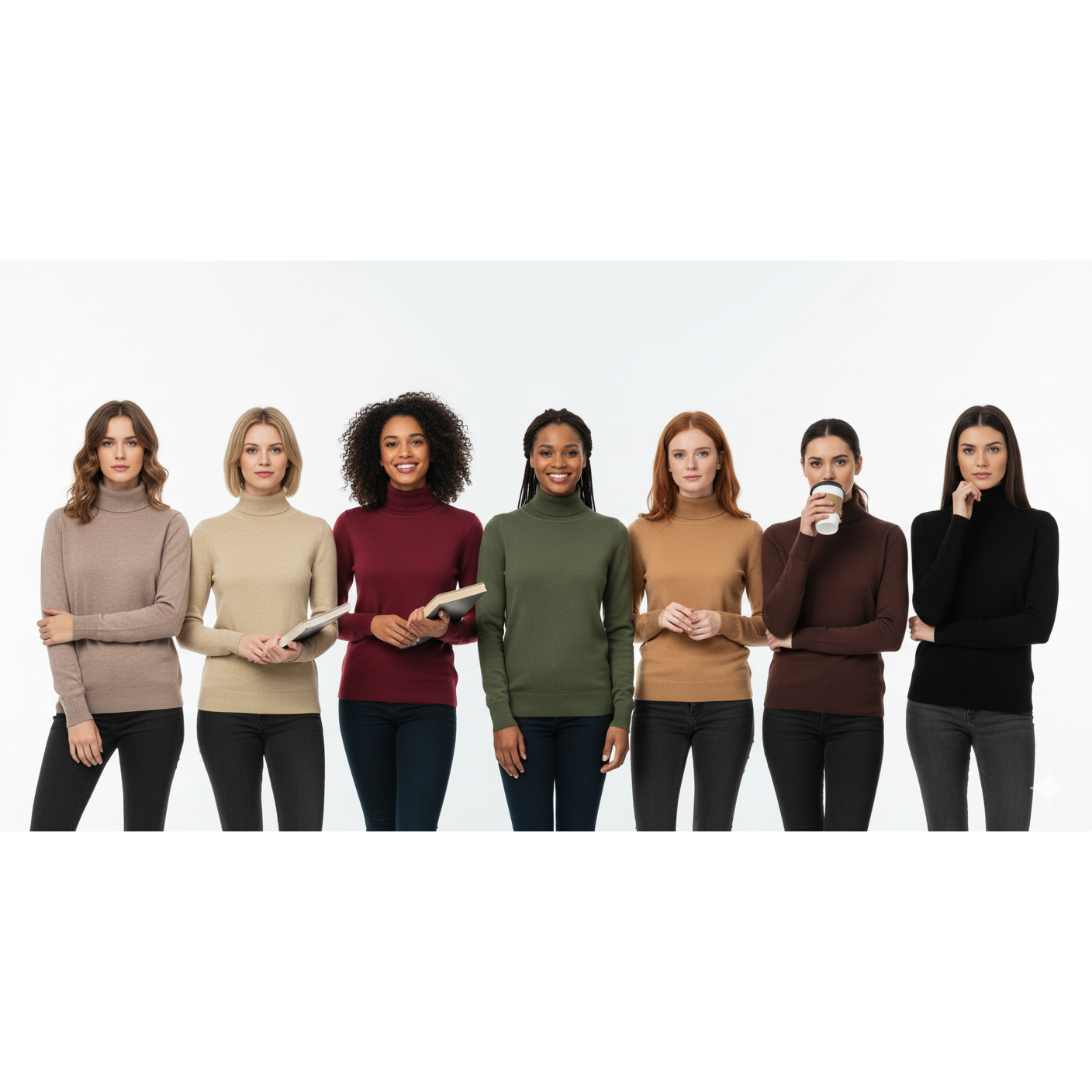 ERIN Polo Neck Top Duchess Boutique