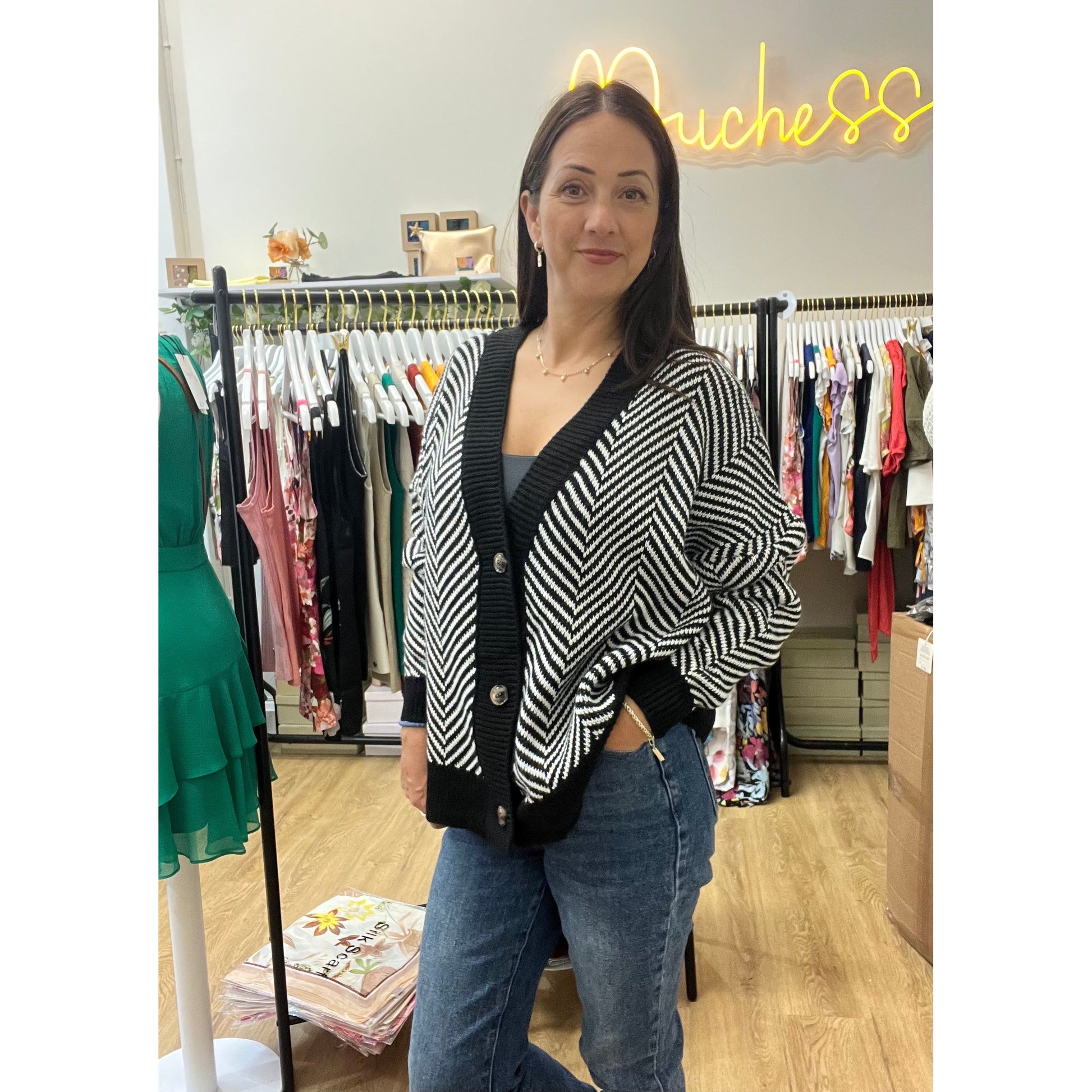 DOVE Cardigan Duchess Boutique
