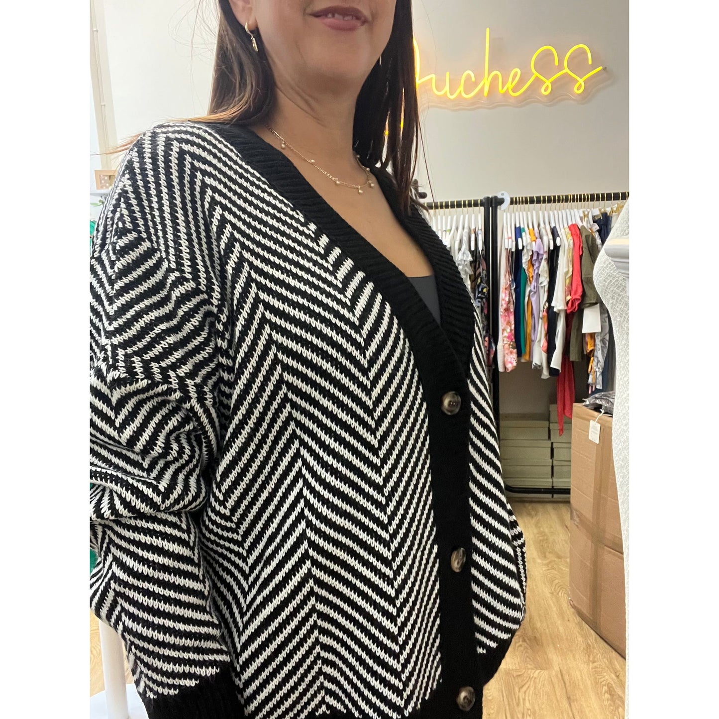 DOVE Cardigan Duchess Boutique