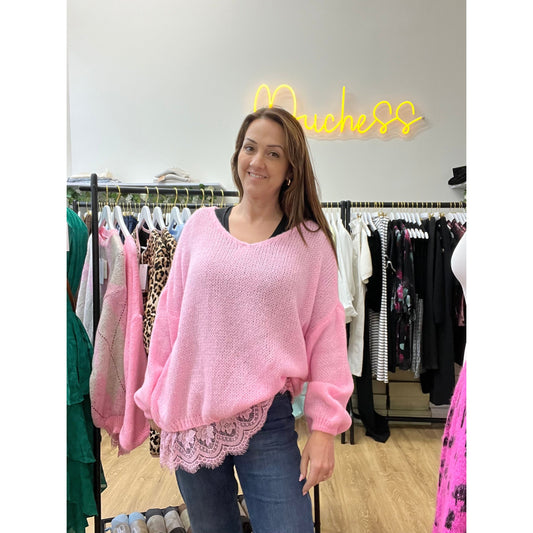 SKYE Lace Knit Duchess Boutique