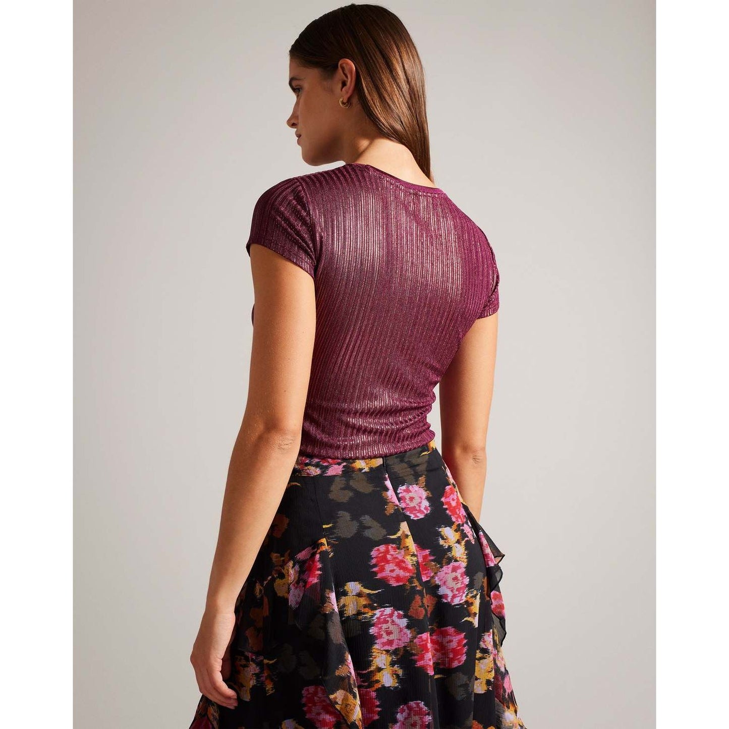 Katrino Metallic Tee Ted Baker