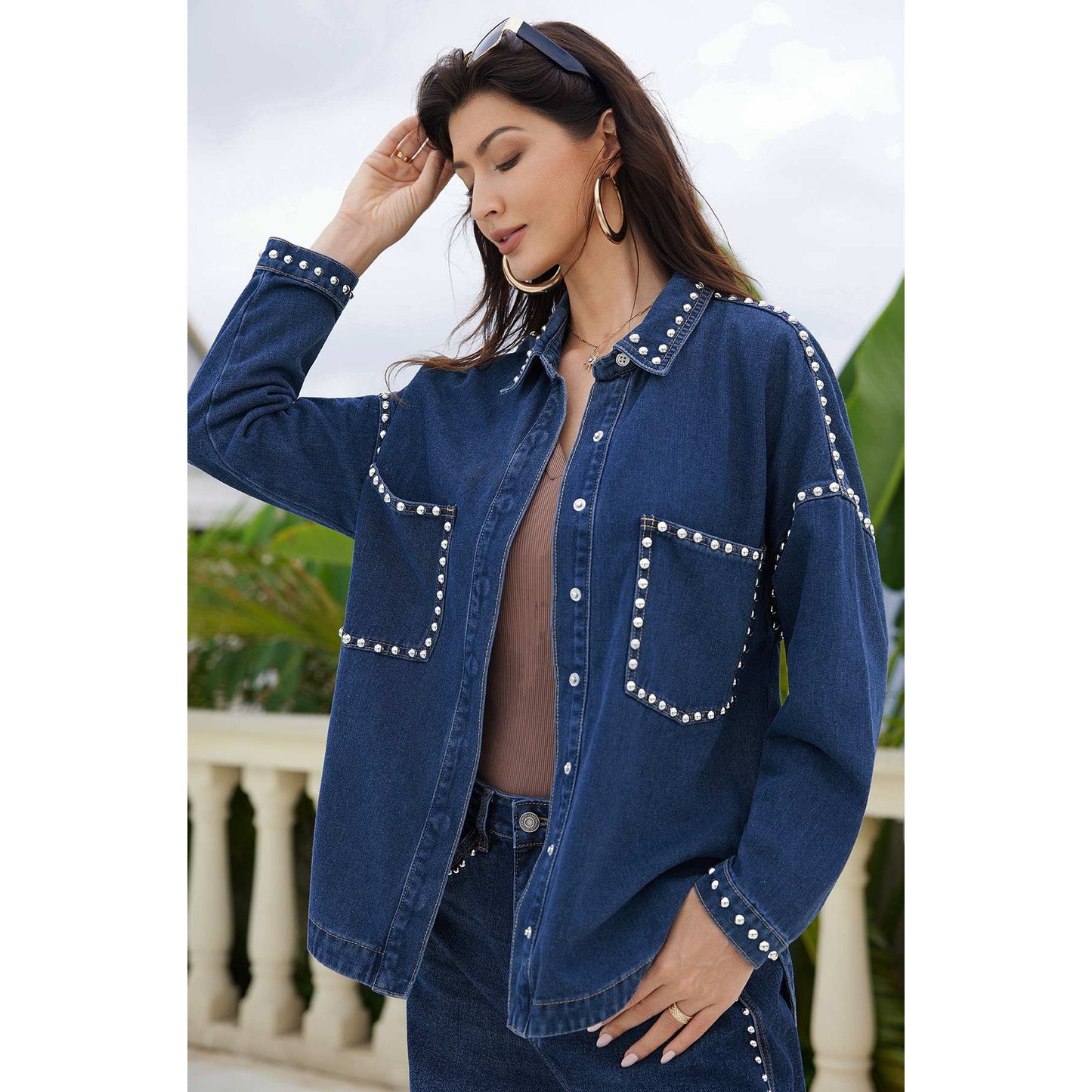 LARK Oversize Shacket Duchess Boutique