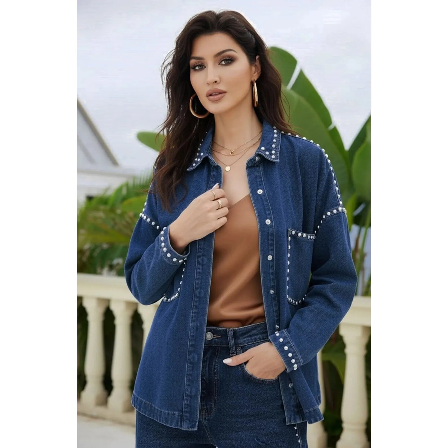 LARK Oversize Shacket Duchess Boutique