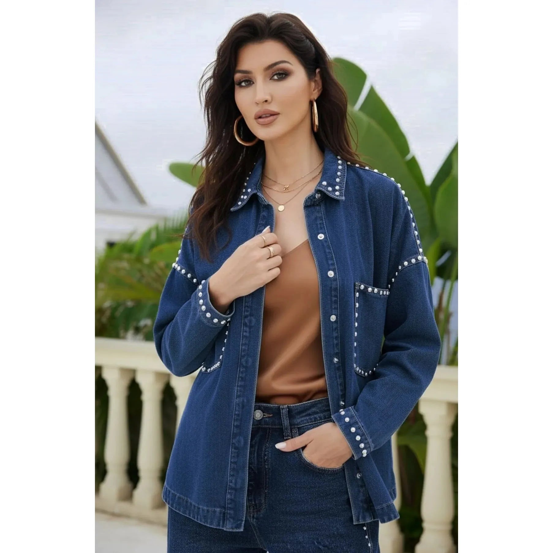 LARK Oversize Shacket Duchess Boutique