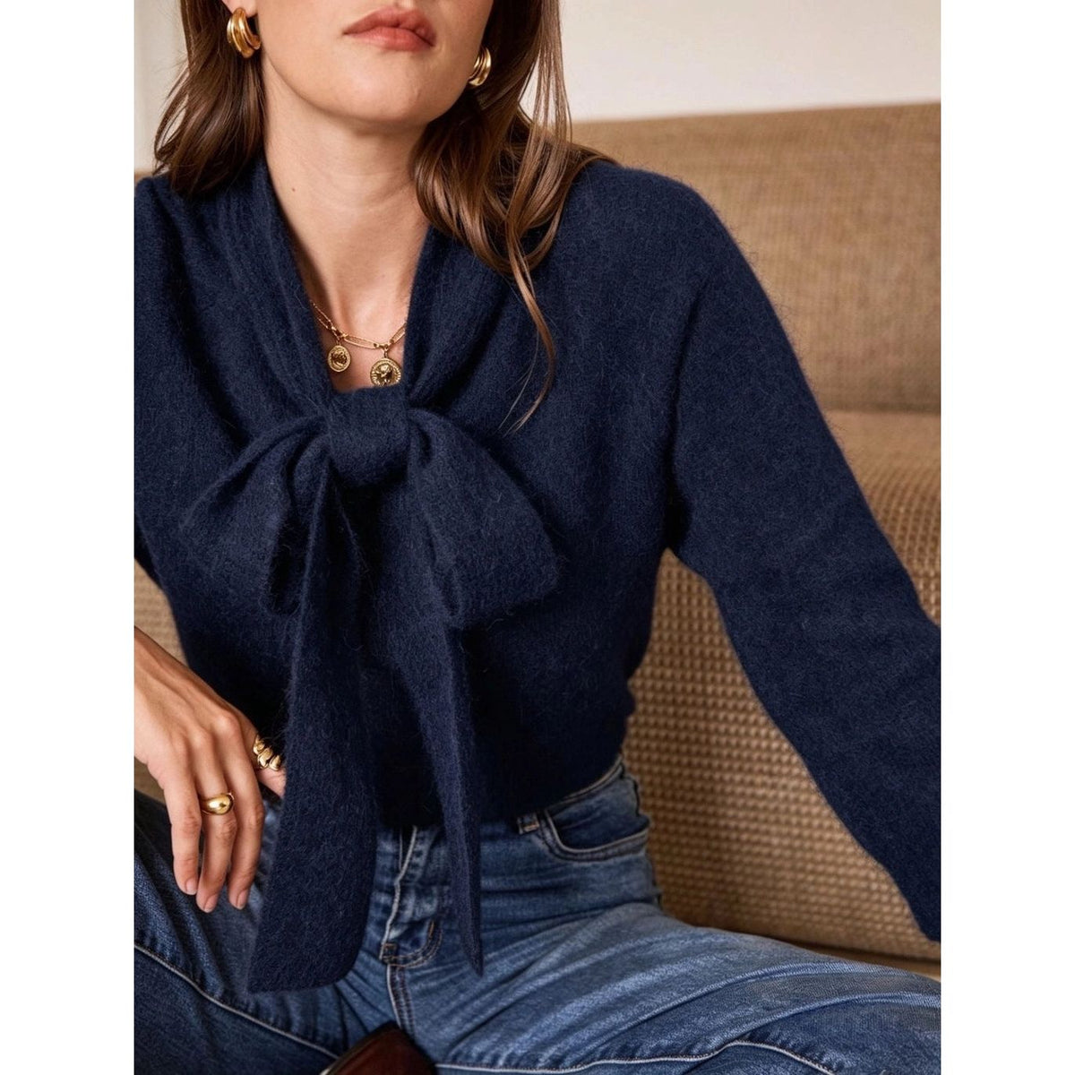 OCTAN Bow Knit In April 1986