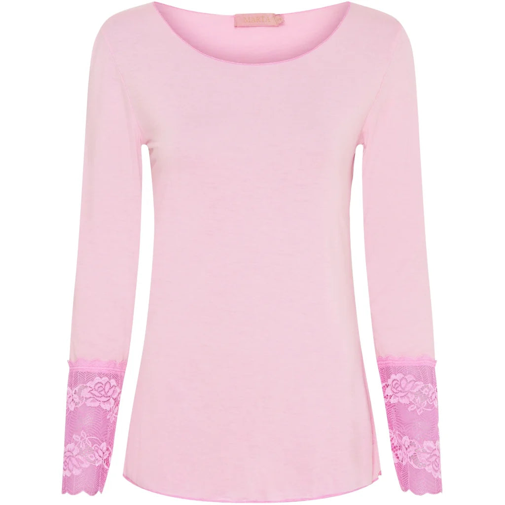 Lace Cuff Top Marta du Chateau