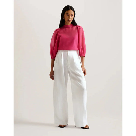 LUCIHH Linen Trousers Ted Baker