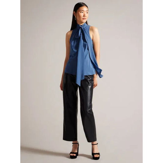 IMMIE Pussybow Top Ted Baker